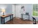 Cozy foyer with wood floors, stylish decor, and plenty of natural light at 2536 Cambridge Dr, Lancaster, SC 29720