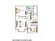 Second floor plan highlights the owner's suite, additional bedrooms, loft, and laundry at 277 Triple Ponds Ct, Clover, SC 29710