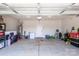 Spacious garage with ample room for storage and parking, featuring a concrete floor at 3006 Constitution Ln, Gastonia, NC 28056