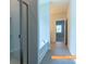 Stylish bathroom with tub and glass shower with chrome trim and fixtures at 524 Hullview Vis, Monroe, NC 28110