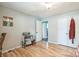 Clean, comfortable bedroom with hardwood floors, closet, and natural light at 1005 Fieldstone Rd, Mooresville, NC 28115