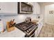Gourmet kitchen featuring stainless steel appliances, custom cabinetry, and a stylish backsplash, a chef's dream at 1133 Streamside Ln, York, SC 29745