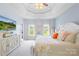 Large main bedroom with decorative ceiling and natural light from multiple windows at 122 Laurel Glen Dr, Mooresville, NC 28115