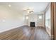 Bright open living room with fireplace and hardwood floors at 174 Pine Eagle Dr, Rock Hill, SC 29732