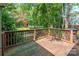 Back deck overlooking a green wooded area at 2363 Sanderling Dr, Rock Hill, SC 29732