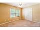 Bedroom with a window, ceiling fan and closet at 2363 Sanderling Dr, Rock Hill, SC 29732