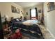 Cozy bedroom featuring a playful theme with a comfortable bed and unique decor at 2449 Leonhardt Rd, Cherryville, NC 28021