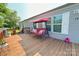 Charming front porch with comfortable seating; perfect for relaxing outdoors at 2449 Leonhardt Rd, Cherryville, NC 28021