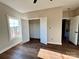 Bedroom featuring walk in closet, and new flooring at 3000 Paul Payne Store Rd, Taylorsville, NC 28681