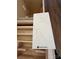Calacatta Rusta countertop sample atop a new cabinet at 3000 Paul Payne Store Rd, Taylorsville, NC 28681