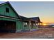 New construction home under development with covered front porch and in a rural setting at 3000 Paul Payne Store Rd, Taylorsville, NC 28681