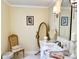 Bathroom features a vanity with a sleek mirror, a chair and decor at 3810 Biggers Rd, York, SC 29745