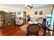 Cozy living room featuring hardwood floors, neutral furniture, and bright lighting at 3810 Biggers Rd, York, SC 29745