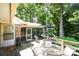 Spacious backyard deck with screened porch, gazebo, and comfortable seating at 400 S Westover Dr, Monroe, NC 28112