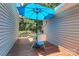 Inviting covered back porch with outdoor seating, perfect for relaxing at 4104 Pebblebrook Sw Cir, Concord, NC 28027