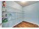 Walk-in pantry with wire shelving, ideal for organized storage and supplies at 672 Carybrook Ct, York, SC 29745