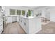 Contemporary kitchen boasts granite counters, stainless steel appliances, and a stylish central island at 1312 W Monroe Rd, Salisbury, NC 28144
