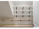 This closet features white and wood shelving and is well lit at 136 Digh Cir # 4, Mooresville, NC 28117
