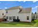 Spacious backyard featuring a well-maintained lawn, and an attractive exterior, ideal for outdoor enjoyment at 204 Fesperman Cir, Troutman, NC 28166