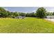 View of spacious backyard with sheds at 2742 Flat Creek Rd, Lancaster, SC 29720