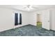 Blank bedroom awaiting your personal touch, features a closet and a ceiling fan at 2742 Flat Creek Rd, Lancaster, SC 29720