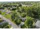 Aerial view of a residential neighborhood with tree-lined streets and houses with well-maintained lawns at 309 Ackert Ave, Salisbury, NC 28144