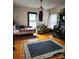 Bedroom featuring wood floors, an area rug, and a classic interior style at 425 W Horah St, Salisbury, NC 28144