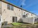 Fenced backyard with patio and green grass at 463 Delta Dr, Fort Mill, SC 29715