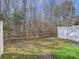 Fenced backyard with patio and green grass at 463 Delta Dr, Fort Mill, SC 29715