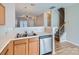 Bright kitchen featuring stainless steel appliances, double sink and wood cabinets at 463 Delta Dr, Fort Mill, SC 29715