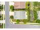Aerial view of backyard and rooftop at 867 Pecan Tree Ln, Fort Mill, SC 29715