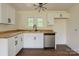 Bright kitchen with stainless steel appliances, butcher block countertops, and modern faucet at 905 Gantt St, Kings Mountain, NC 28086