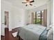 Comfortable bedroom with large closet, hardwood floors and a bright window at 956 Warren Burgess Ln, Charlotte, NC 28205