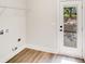 Laundry room with tile flooring and access to the backyard at 1407 7Th St # 4, Statesville, NC 28677