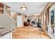 Spacious living room with fireplace and ample natural light at 167 Foxtail Dr, Mooresville, NC 28117