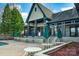 Community pool house featuring shaded seating areas and access to amenities for residents at 167 Foxtail Dr, Mooresville, NC 28117