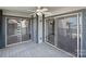 Enjoy outdoor living on this screened-in patio, perfect for relaxing and entertaining at 18853 Vineyard Point Ln, Cornelius, NC 28031