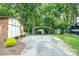 A spacious carport offering covered parking and storage, complemented by well-maintained landscaping at 214 Cottage Pl, York, SC 29745