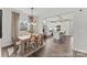 Open dining area next to the kitchen offering a spacious and inviting atmosphere at 219 Redondo Dr # 65, Wingate, NC 28174