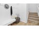 Functional mudroom with a built-in bench and hooks, providing a convenient drop-off zone at 219 Redondo Dr # 65, Wingate, NC 28174