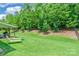 Spacious backyard with patio, ideal for outdoor relaxation and entertaining at 261 Catoctin Rd, Rock Hill, SC 29732