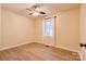 Relaxing bedroom with great natural light, neutral paint, and new floors at 3043 Charles Rd, Shelby, NC 28152