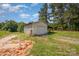 A single garage outbuilding sits on the property providing extra storage and utility at 3595 Mt Holly Rd, Edgemoor, SC 29712
