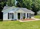 Charming home with well-kept lawn, black shutters, and inviting front entrance at 5800 Silver Eagle Dr, Charlotte, NC 28214