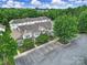 Aerial view of community featuring well maintained landscaping, parking and buildings at 635 Brickdust Ct, Fort Mill, SC 29708