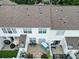 Aerial view showcasing back patios at 635 Brickdust Ct, Fort Mill, SC 29708