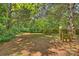 Well-maintained backyard featuring mature trees and natural surroundings at 6434 Sardis Rd, Charlotte, NC 28270
