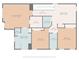Detailed second story floor plan shows the primary bedroom, sitting room and laundry locations at 647 R L Stowe Rd, Belmont, NC 28012