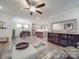 Open-concept living area seamlessly connects the kitchen, dining area, and living room at 647 R L Stowe Rd, Belmont, NC 28012