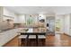 Spacious kitchen featuring a large island, stainless steel appliances, and custom cabinetry at 7213 Lancer Dr, Charlotte, NC 28226